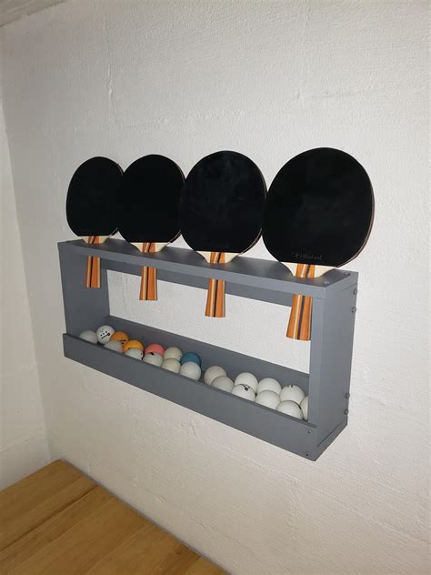 Buy Sunix Ping Pong Paddle Storage Rack Table Tennis Racket Display ...