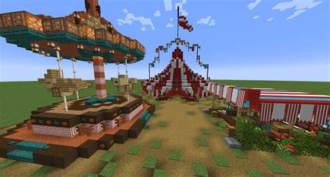 Minecraft Circus Tent Tutorial 的图像结果