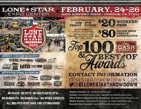 Lone Star Throwdown – World's Best Truck Show | Conroe, Texas