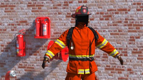 3D Fire and Rescue Service Uniform | 3D Molier International