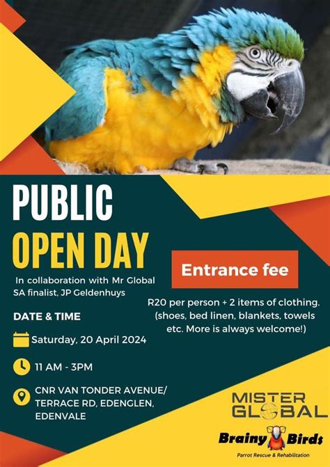 Public Open Day - Brainy Bird’s , Brainy Birds, Edenvale, 20 April 2024 ...
