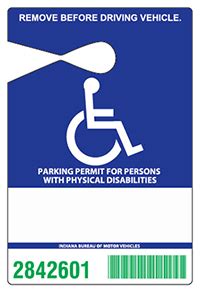 BMV: Registration & Plates: Disability Parking Placards and Plates