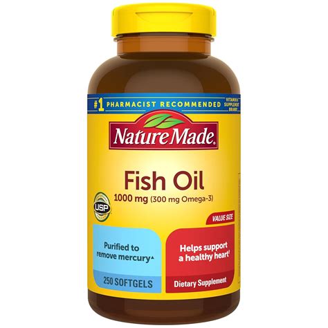Nature Made Fish Oil Softgels