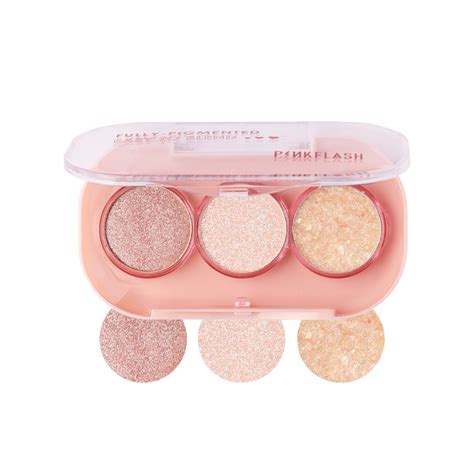 Buy PINKFLASH 3 Pan Eyeshadow Online - HOK Makeup