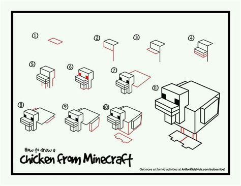 Image result for How to Draw Bionic Minecraft