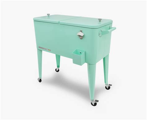 80-Qt Classic Outdoor Patio Cooler - Permasteel