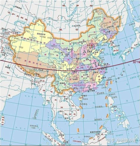 中国有哪些城市地处北纬30度？世界上有哪些国家地处北纬30度？ - 知乎