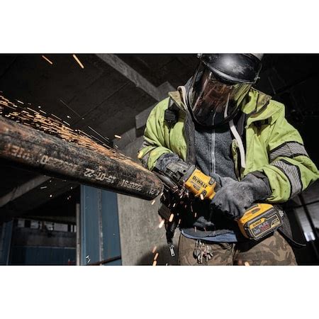 Dewalt Bare Tool Angle Grinder, 60V DC, 6 in Wheel Dia. DCG414B | Zoro