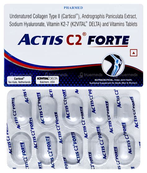 Actis C2 Forte Tablet 10 - Uses, Side Effects, Dosage, Price | Truemeds