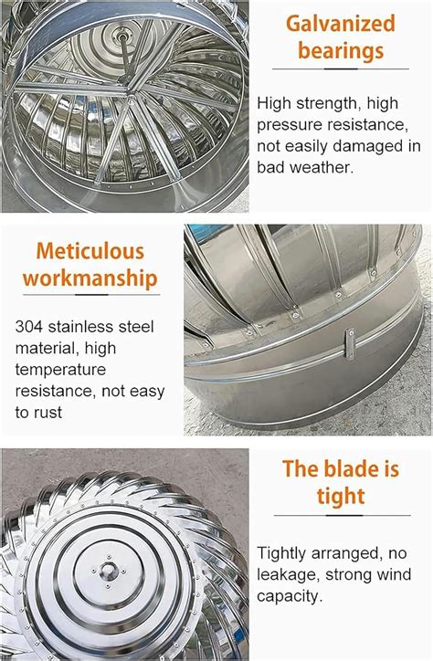 BTURYT Rotating Chimney Cowl Cap Chimney Spinner Cowl India | Ubuy