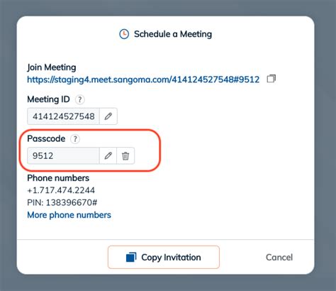 Image result for Meeting Passcode
