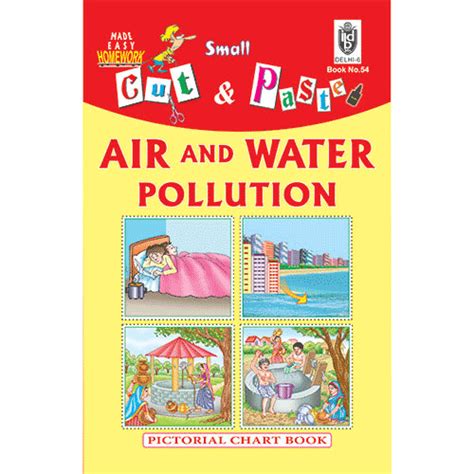 Cut and paste book of AIR AND WATER POLLUTION