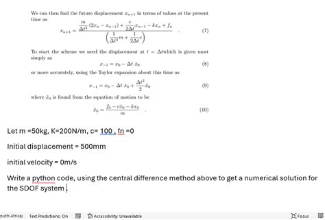 Image result for Numerical Difference Methods Using Python