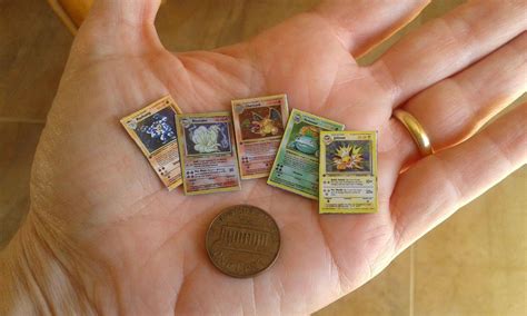 Image result for Mini Pokemon Cards First Edition