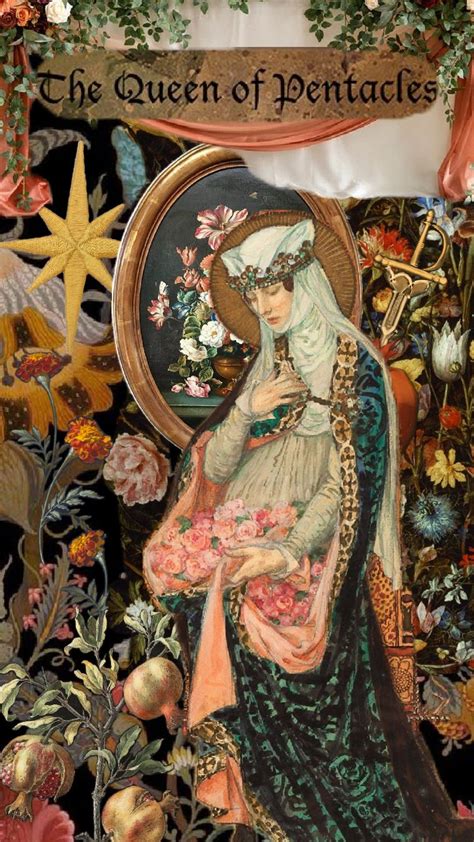 Queen of Pentacles #tarotcard | Pentacle, Tarot art, Tarot cards