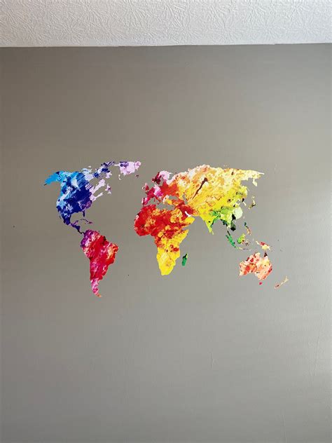 World Map Wall Decal Sticker 的图像结果