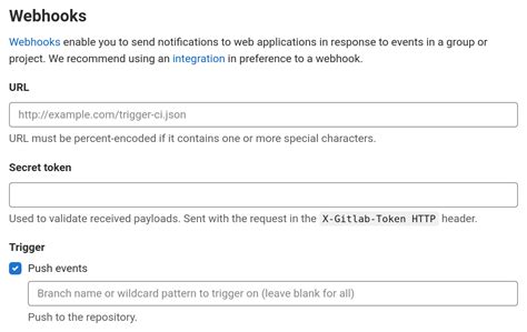 Image result for GitLab Webhooks