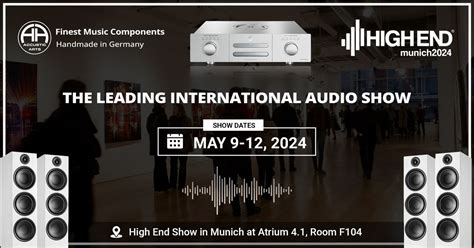 High End Munich 2024, MOC, Munich, Germany, 9 May to 12 May | AllEvents