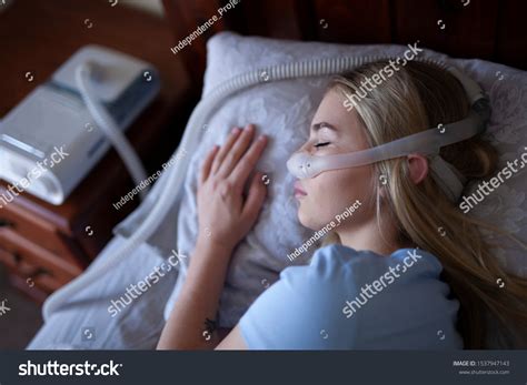 Image result for Person Using CPAP