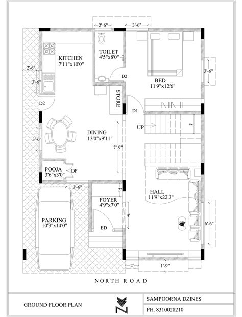 40x48 House Plans Open Concept Free Floor Plans For House East Facing