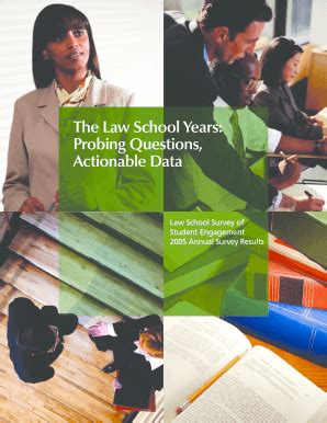 Fillable Online The Law School Years: Probing Questions, Actionable ...