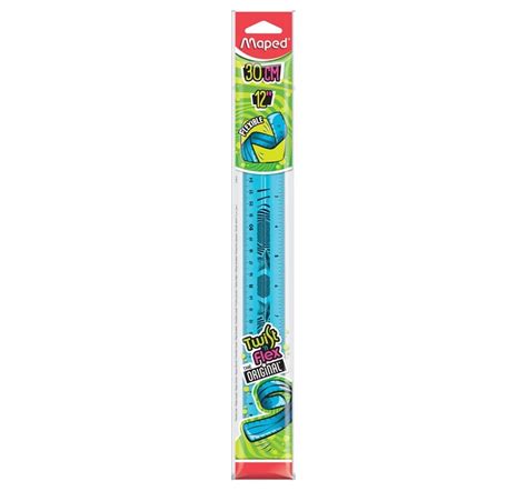 Maped Twist Flex Ruler 30cm 12inch: Unisex - Blue - Hamleys Online Shop
