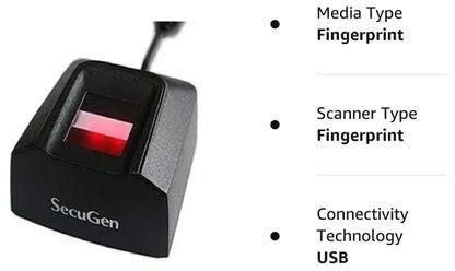 Secugen Hamster Pro 20 Optical Fingerprint Sensor Manufacturer ...