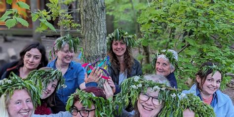 Women of the woods Autumn equinox EOC 2806, Bradfield Woods,Felsham ...