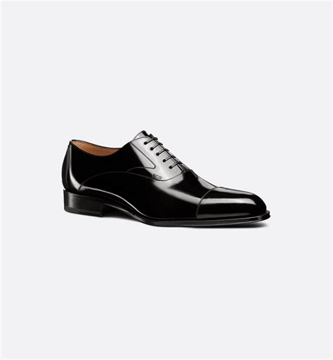 Dior Timeless Oxford Shoe Black Polished Calfskin | DIOR
