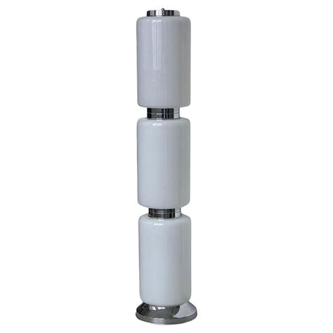 Vintage Organic Modern Coastal Style Seashell Filled Lucite Floor Lamp ...