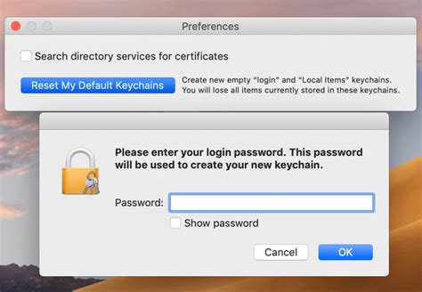 Image result for Keychain Password Recovery