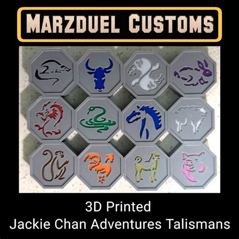 Jackie Chan Adventures Talismans - Etsy