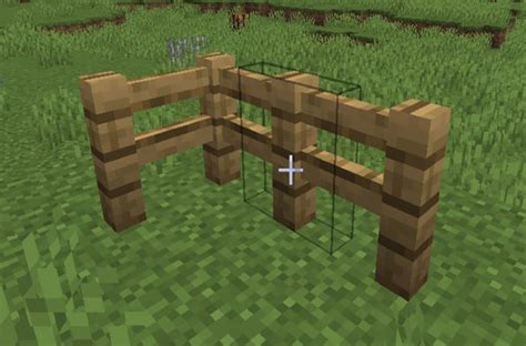 How to Make Fences in Minecraft Java 的图像结果