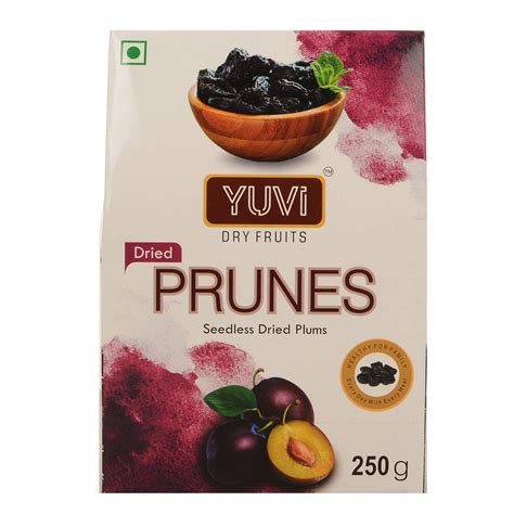 Yuvi's Dried Prunes | Aloo Bukhara, Plum, Plump | Dried Fruit Prunes ...