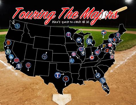 Free Printable Map Of Mlb Stadiums