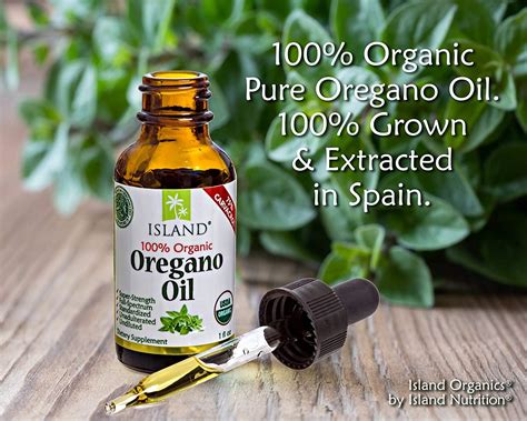 Organic Oregano Oil Liquid Drops - 100% Pure & Undiluted (1 oz) USDA ...