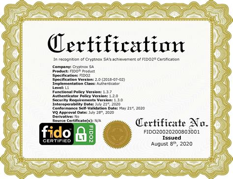Buy Cryptnox FIDO Card - Fido2 Certified - Security Key for iPhone ...