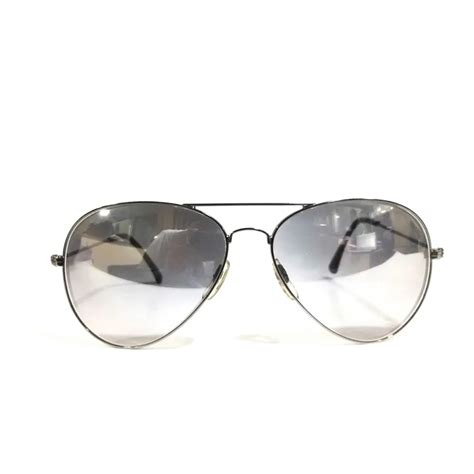 Silver Mirror Pilot Aviator Sunglasses – Classic Captain Style with ...