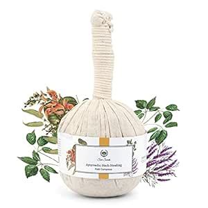 Seer Secrets 100% Natural Ayurvedic Herbal Manual Massager Potli, Pain ...