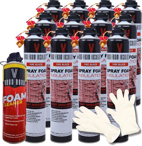 Vega Foam Fire Block Spray Foam Insulation Kit. Closed Cell Foam ...