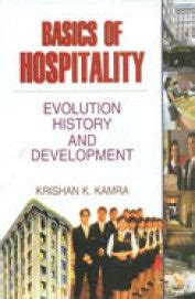 Basics of Hospitality: Evolution, History and Development (2 set ...