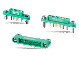 Harwin’s Small, Lightweight Mixed-Layout Gecko-MT Connectors, Now at Mouser