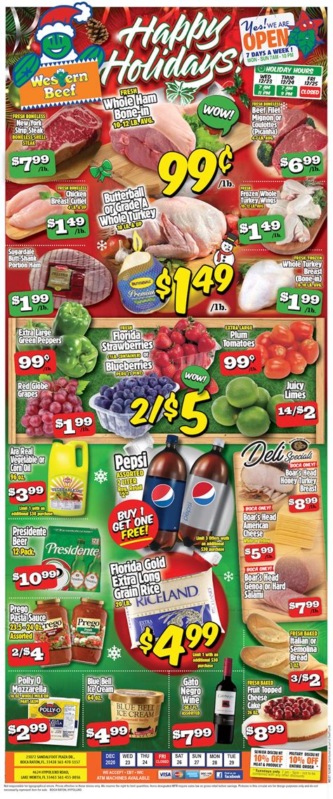 Western Beef Ad Circular - 12/23 - 12/29/2020 | Rabato