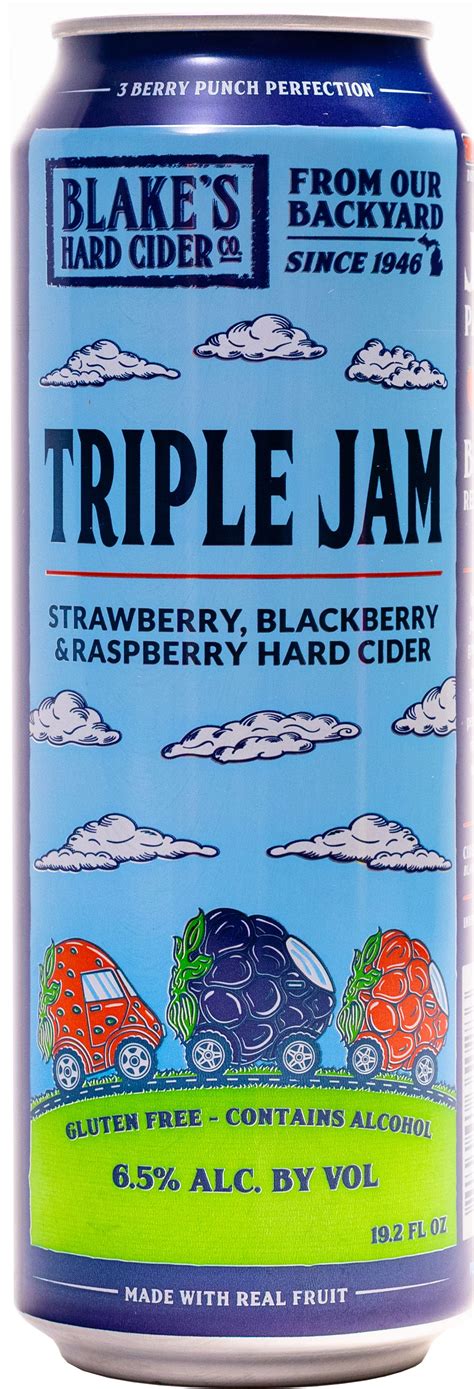 Blake's Hard Cider Co. Triple Jam Cider - Shop Malt beverages & coolers ...