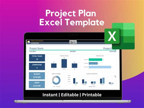 Image result for Project Plan Using Excel