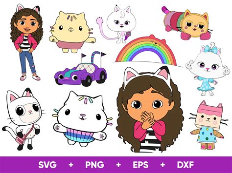 Gabbys Dollhouse Characters Printable - prntbl.concejomunicipaldechinu ...