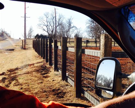 Easy Farm Fence with Railroad Ties and Cattle Panels