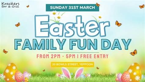 Easter Family Fun Day @ Krackers, 20 Bowls St, Yeppoon, QLD, Australia ...