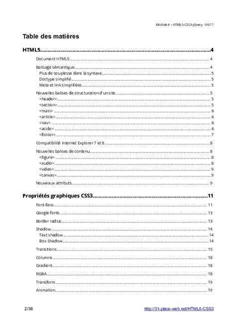 Cours HTML5 CSS JS 的图像结果