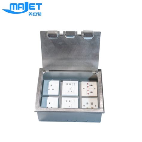 Raised Access Floor box Electrical & Electronic outlet box system- MAJET
